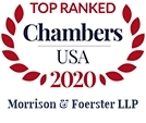 Chambers USA Top Ranked 2020