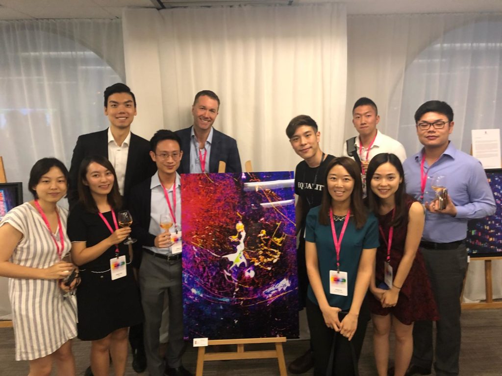 Hong Kong trainee solicitor Keyon Lo featured in the annual Arcus Pride Art exhibition
