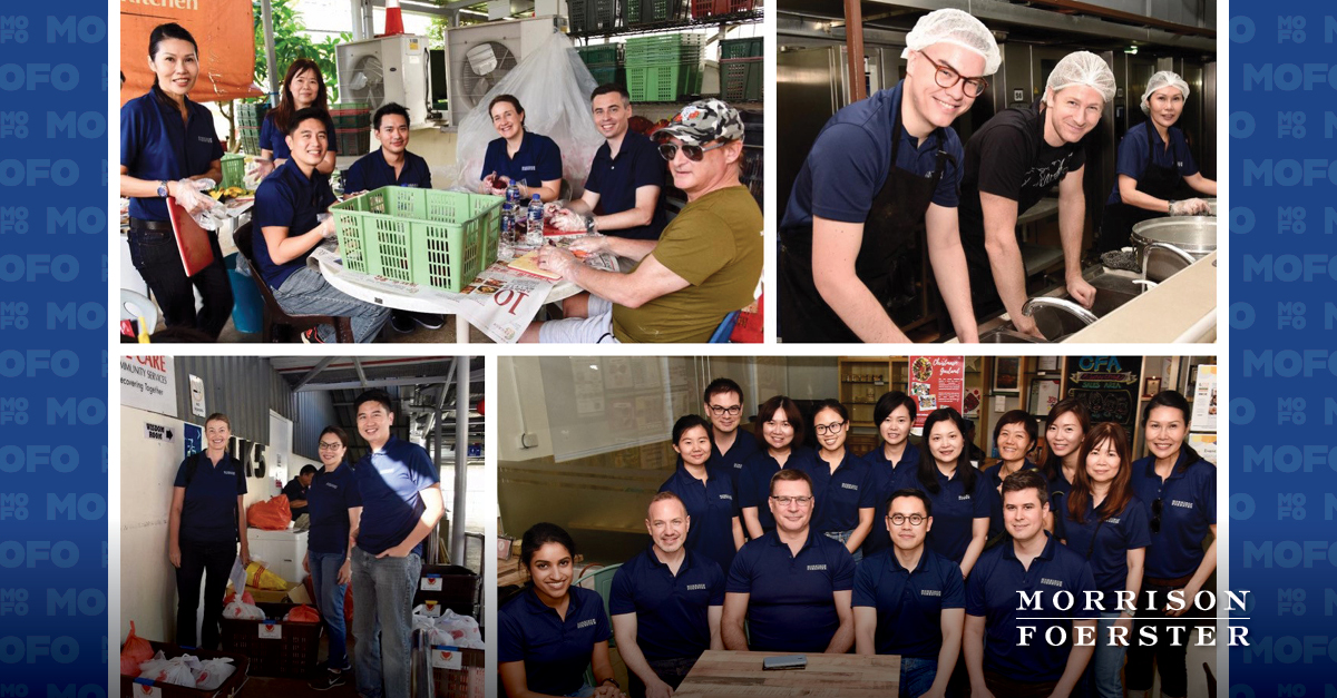 MoFo Singapore Office Gives Back with Day of Service