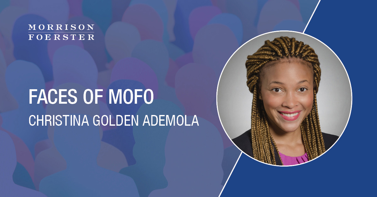 Faces of MoFo: Christina Golden Ademola
