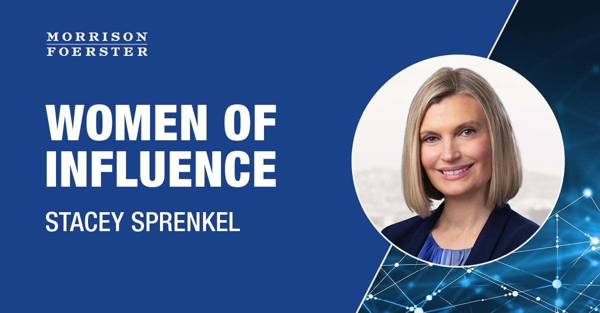 Women of Influence: Five Things You Should Know About San Francisco Partner Stacey Sprenkel