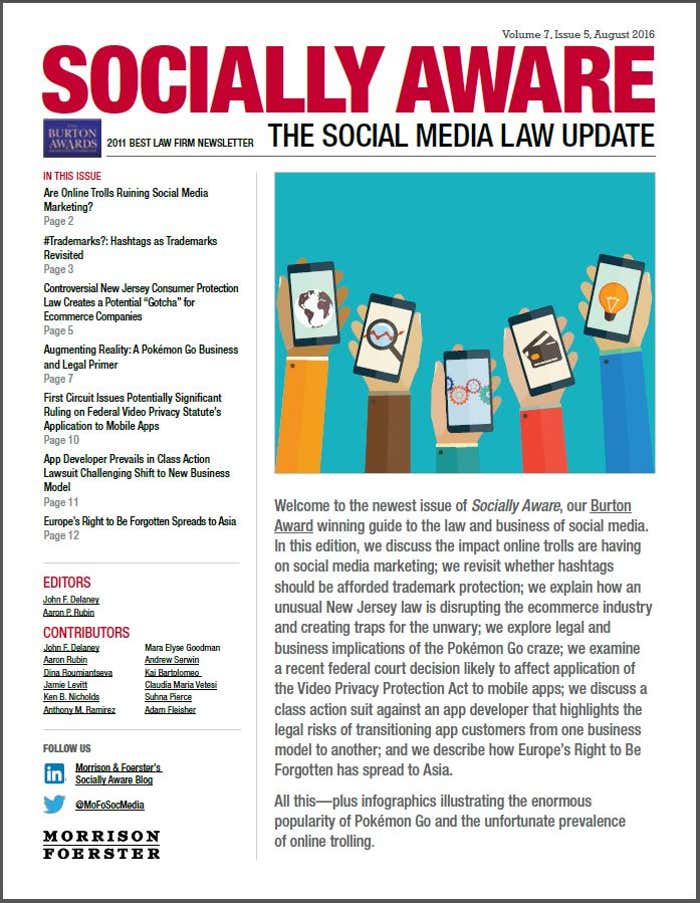 Now Available: The August Issue of Our Socially Aware Newsletter