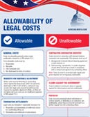 Allowability of Legal Costs