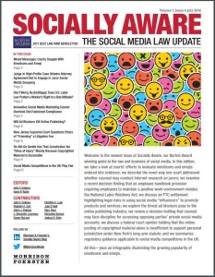 Now Available: The July Issue of Our Socially Aware Newsletter