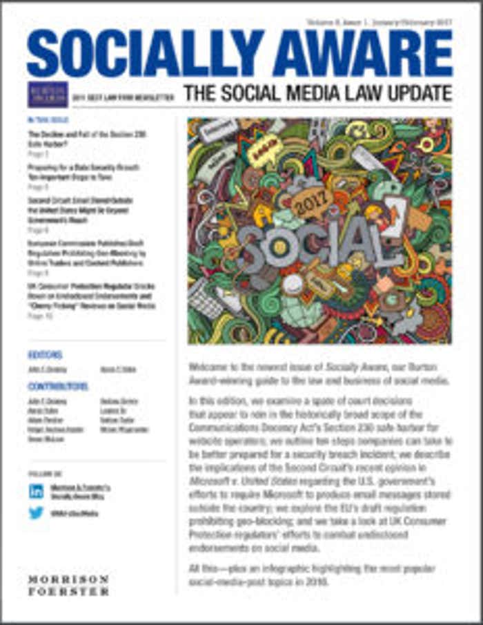 Now Available: The February Issue of Our Socially Aware Newsletter